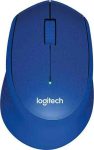 EL - Logitech M330 Silent Plus Wireless Mouse, kék