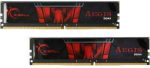   MA16 - 16Gb 3000MHz DDR4 G.Skill Aegis F4-3000C16D-16GISB Fekete Kit of 2