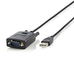 KÁBEL - USB to Soros átalakító, Nedis CCGW60852BK09