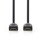   KÁBEL - HDMI - HDMI kábel  2.0m, v2.1, 8K 60Hz, 4K 120Hz, Nedis CVGP35000BK20