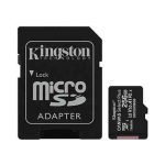   MK - MicroSD kártya 256Gb Kingston CL10 U3 Canvas Select Plus + adapter (100/85)