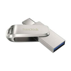 M - Pendrive  32GB Sandisk Dual Drive Luxe, USB3.0 Type-A és C Gen.1, 150MB/sec.