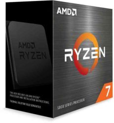 CPUA - AMD Ryzen7 5800X 3.8/4.7GHz processzor, AM4, hűtő nélkül