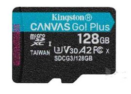 MK - MicroSD kártya 128Gb Kingston CL10 Canvas Go Plus A2 (170/90)