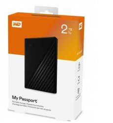 WK2 - 2 Tb WD My Passport USB3.0 2.5" fekete, WDBYVG0020BBK