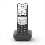   TEL - Gigaset A690 hordozható, kihangosítható DECT telefon, fekete