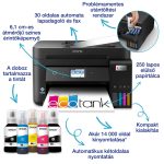   PE - Epson Ecotank ITS L6290 nyomt/másoló/szken/fax (Wifi Di/LAN/LCD/ADF/Dupl)