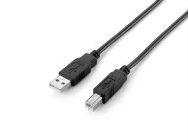 KÁBEL - USB 2.0 A-B kábel 1.8m, Equip