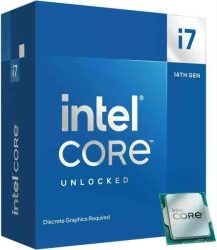 CPUI - Intel Core i7-14700KF 2.5GHz processzor, LGA 1700, hűtő nélkül