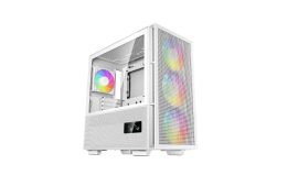 HZ - Deepcool CH560 Digital WH ATX ház, edzett üveg oldallap, táp nélkül, fehér