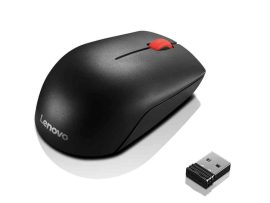 E - Lenovo ThinkPad Essential Wireless Compact Mouse, 1000dpi