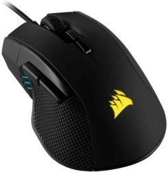 E - Corsair Ironclaw RGB gaming egér, fekete, 18.000dpi