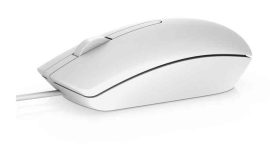 E - Dell MS116 Optical Mouse, fehér