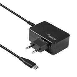 NBK - NB adapter, Akyga AK-ND-80, USB-C, 45W (5-20V, 2.25-3A) PD, GaN