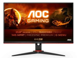 MOD - 23.8" AOC 24G2SPAE FullHD IPS Gaming monitor (VGA/2xHDMI/DP/1ms/165Hz/hsz)