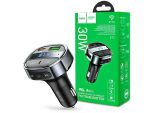 MP3 - FM Transmitter, HOCO E70 BT, 3xUSB+MicroSD+PD30W+QC3.0