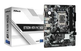 AS - Asrock B760M-HDV/M.2 D4 DDR4 LGA1700 alaplap