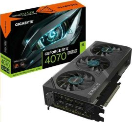 VIG - Gigabyte RTX4070 SUPER OC Eagle 12GB GDDR6X PCIe videókártya