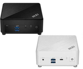 GÉP - MSI Business DT Cubi 5 12M-264BEU (i3-1215U/NVMe/4USB/HDMI/DP), fehér