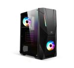   HZ - Spirit of Gamer Rogue V RGB ATX ház, edzett üveg oldal, táp nélkül, fekete