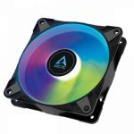   CO - Rendszerhűtő LED-es, 12cm, Arctic P12 PWM PST A-RGB 0dB Black